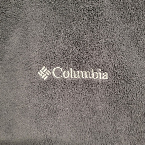 Columbia Vest Men's Size XL Gray Fleece Cathedral Peaks Full Zip Hiking Outdoor - Picture 7 of 10